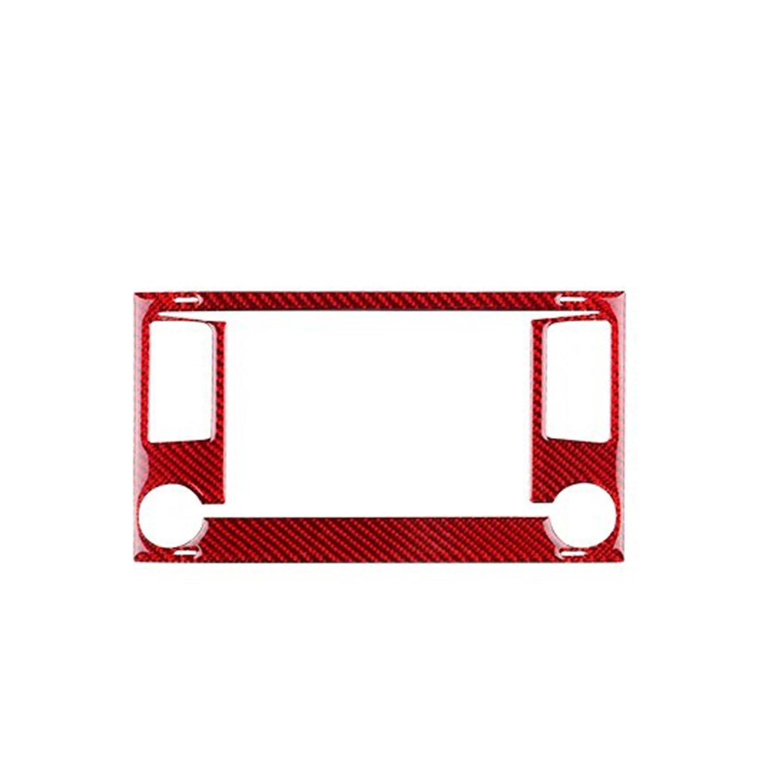 Carbon Fiber Pattern Sticker for Seat for Leon 2013 2014 2015 LHD RHD Car Central Control Screen Trim FRTRGVUVXP(Style C)