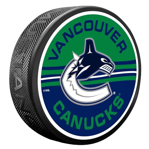Sports Decor Vancouver Canucks Puck - Half & Half