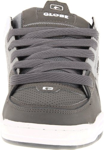 Image of Globe Mens Fusion Skate Shoes, Charcoal /Griffin /White, 6.5 M US
