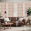 Ambesonne Plumeria Window Curtains Pack of 2, Exot... #4