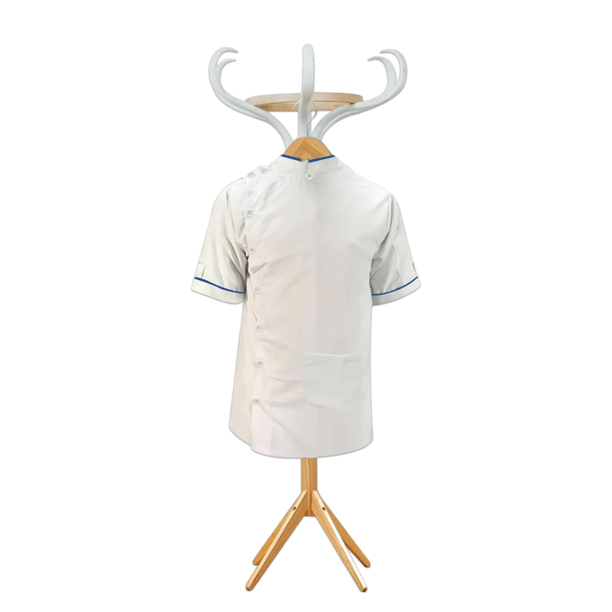 InstruDent ET Dental Doctor's Apron - Extra Large | White | Unisex | Cozy and Durable Fabric | Half Sleeves | Comfortable Fit | Lightweight and Breathable Design for Dental and Medical Professionals