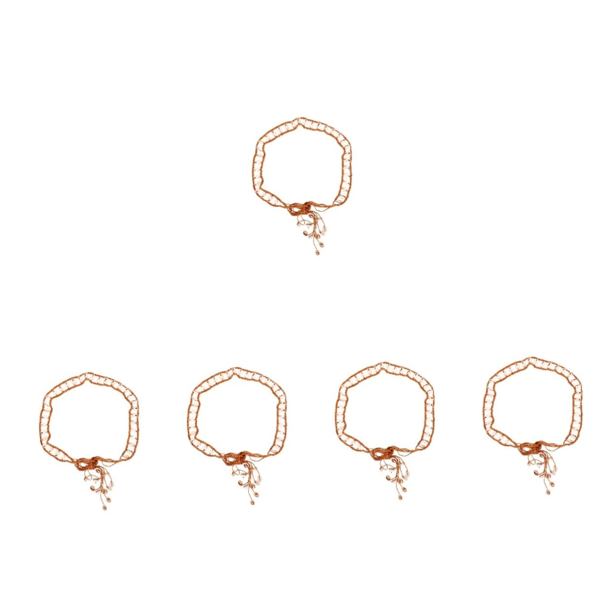 5piezas Cinturón De Mujer Diseño Trenzado y Decoraciones De Cinturón De Cintura Para Vestidos Elegantes y Casuales Accesorio De Moda Para Ocasiones Formales y
