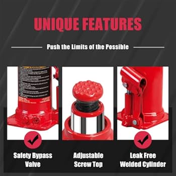 Amazon.com: BIG RED T90203B Torin Hydraulic Welded Bottle Jack, 2 Amazon.com: BIG RED T90203B Torin Hydraulic Welded Bottle Jack, 2