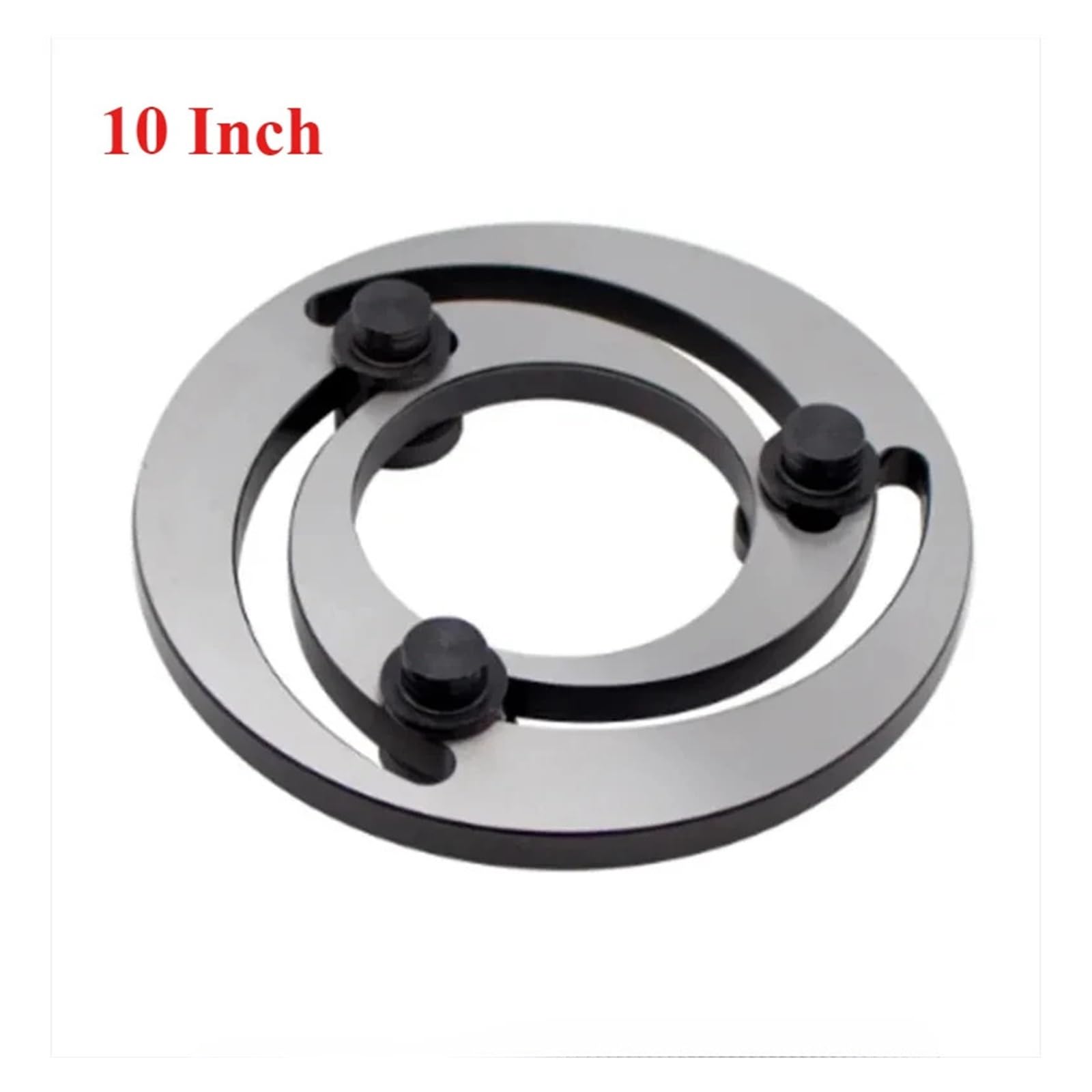 Anillo de mandrinado de mandíbula suave ajustable de 10 pulgadas for torno CNC y máquinas herramientas de precisión 0,005