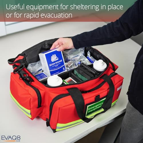 EVAQ8 GoBag 4 Person Family Emergency Preparedness Kit in Holdall UK - Image 4