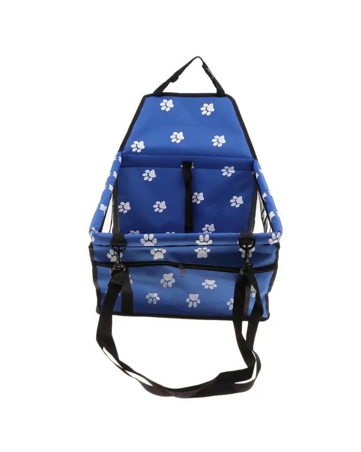 Hundesitze für Autos, Hundeautositz Hund Belüftet for Sitz Zwinger Haustier Auto Booster for Reisebox Mit Leine Hundesitz(Red)