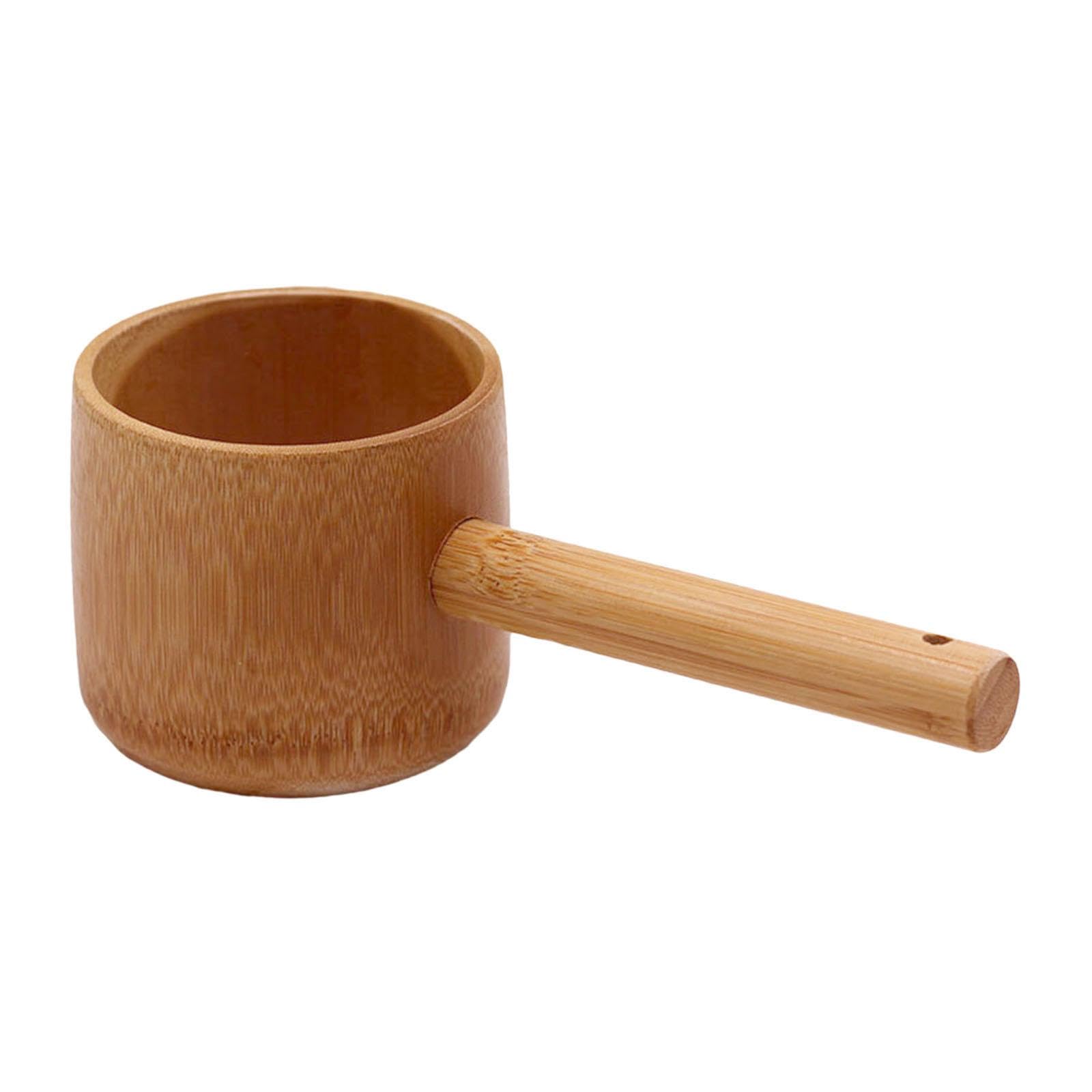 THE STYLE SUTRA® Bamboo Ladle 500ml Sauna Accessories Bath Spoon for Gardening Kitchen Household | Home & Garden | Yard, Garden & Outdoor Living | Pools & Spas | Sauna Parts & Accessories-image-18