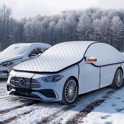 �ԗp�����h�~�J�o�[ �ɓK�p �V�^ �G�N�X�g���C�� T33�n X-Trail T33 e-POWER �܂��ݎ� �{�f�B�J�o�[ �ϐ� � ���t�΍� 8�{�X�g���b�v�Œ� ��t�ȒP �����ƃo�b�N�~���[�ی� �Z�_�� SUV [���s�A���i]