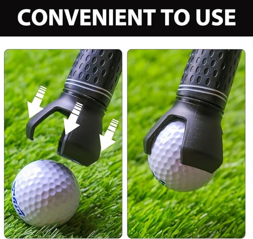 5 PCS Golf Ball Retriever Para Putter Golf Ball Retriever Grabber Sucker Tool Bola De Golfe Pegar Ga