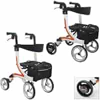 カワムラサイクル 四輪歩行器 KW41 介護用 抑速ブレーキ付き歩行車 抑速ブレーキ付歩行車KW41｜歩行車のレンタル｜ダスキンヘルスレント