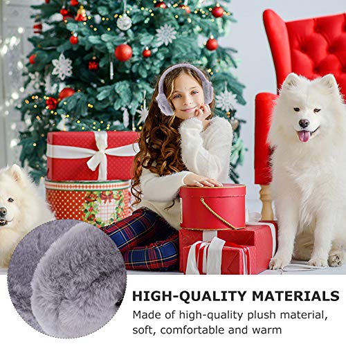 KESYOO Protetores de Orelha de Inverno Infantil Aquecedores de Orelha de Pelúcia Ao Ar Livre Proteto