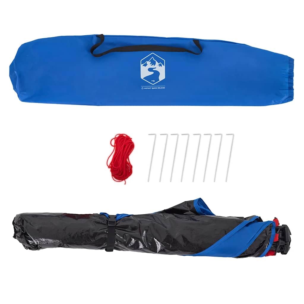 Namiot plażowy dla 2 osób, lazurowy, Quick Release, wodoszczelny, ochrona przed promieniowaniem UV, lekki, przenośny, na plażę, do ogrodu, na kemping, poliester 190T