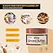 Wellbee's White Almond Butter - Blanched, Raw, Natural, Super Smooth & Creamy, Non GMO, No Sugar Added, No Salt Added, Vegan, Paleo, Keto, 12 oz Jar