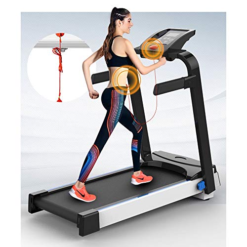 Treadmill for Home,Easy Folding System,No Assembly,1-10 Km/H,Electric Motorised Walking Running Exercise Fitness Machine,for Men and Women - Image 3