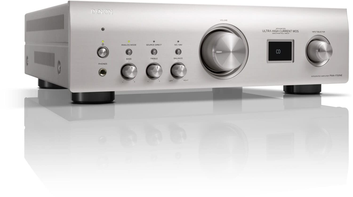 DENON PMA-900HNE, Amplificatore e Streamer Integrato, Colore Silver