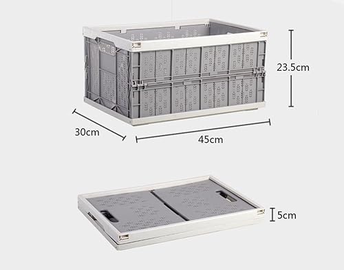 Miniatura 2 de LJM hogar callapsible de maletero de coche organizador de plástico plegable resistente al agua