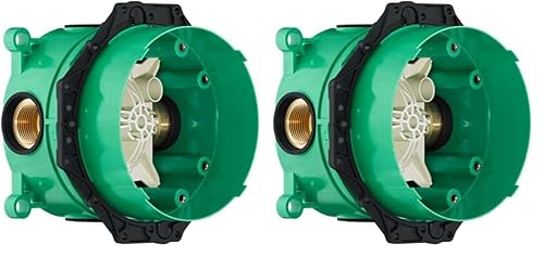 hansgrohe iBox universal - Grundkörper für alle hansgrohe Brausen-, Wannen- und Thermostat-Fertigsets (Unterputz-Installation) bis 2023 (Packung mit 2) hansgrohe iBox universal - Grundkörper für alle hansgrohe Brausen-, Wannen- und Thermostat-Fertigsets (Unterputz-Installation) bis 2023 (Packung mit 2)