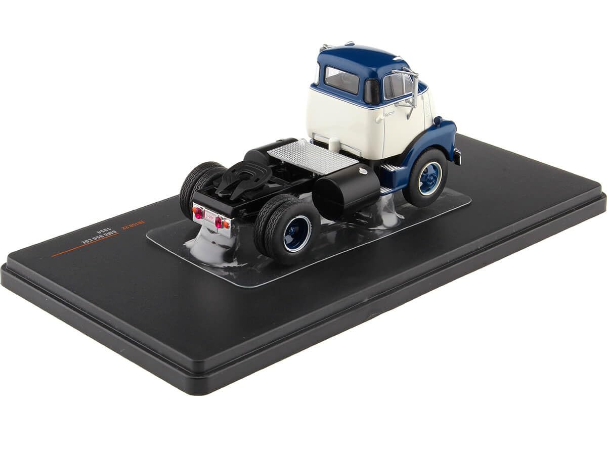 Ixo Compatible con tractor GMC 950 COE 1954 blanco azul modelo 1:43 modelos