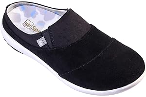 Spenco Women's Siesta Bokeh Layered Leather Mule