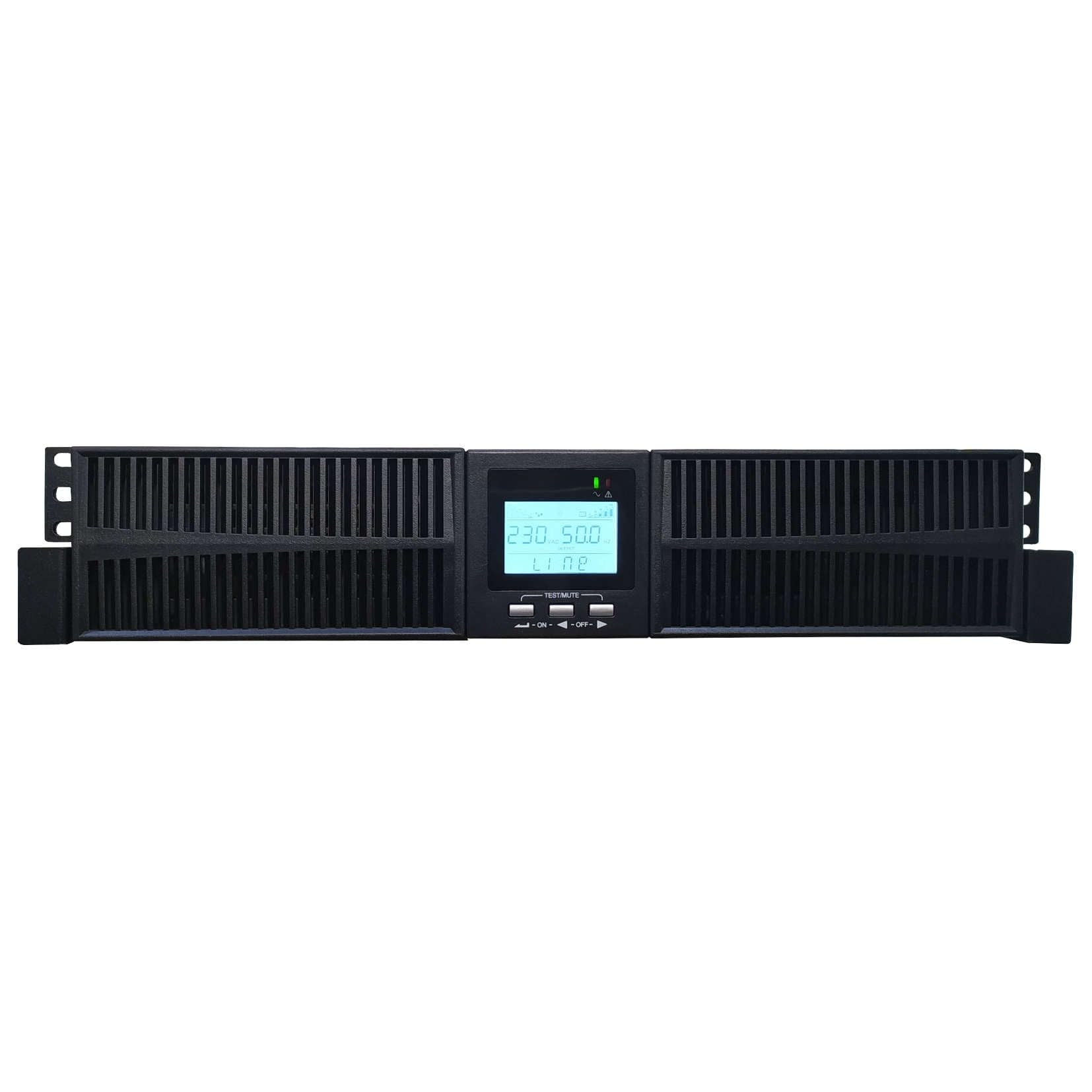 Techly Professional 364224 Gruppo di continuità ups 1000VA 900W Online Doppia Conversione Tower/Rack con Batterie Hot Swap Nero