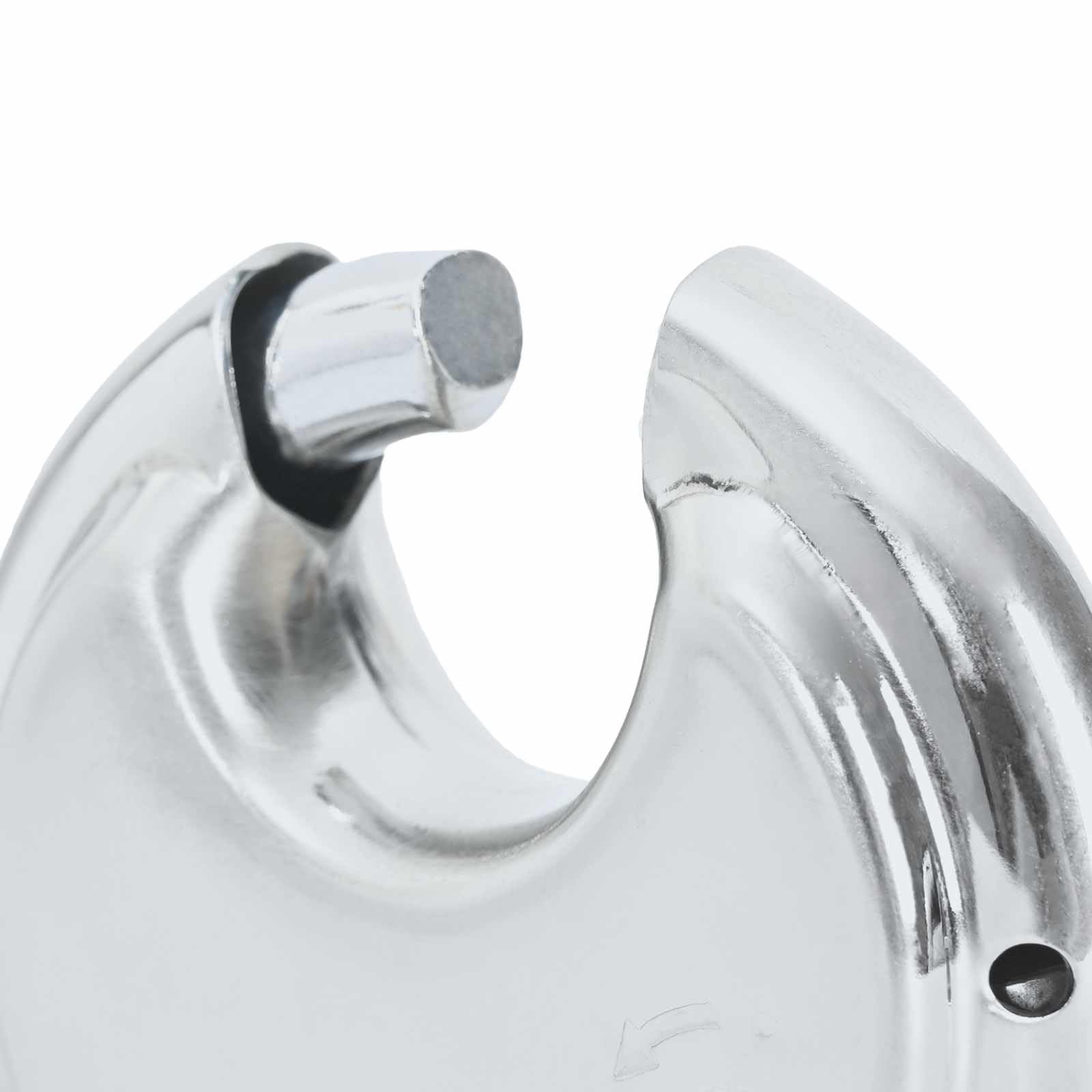 Cerradura Disco Metalica Doble Bloqueo | Resistente a Corrosion, Para Puertas y Almacenamiento, Uso Interior Exterior