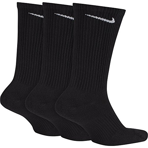 Nike Crew Cut Socks 3 pack (XL (Fits mens shoe size 12-15), Black)2