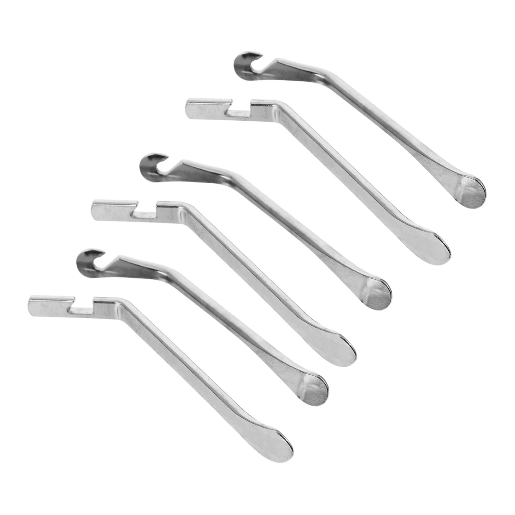 Cabilock 6Pcs Steel Tire Levers Bike Repair Durable and Lightweight Tire Tools for Easy Tire Changing Essential Cycling Accessories for Types