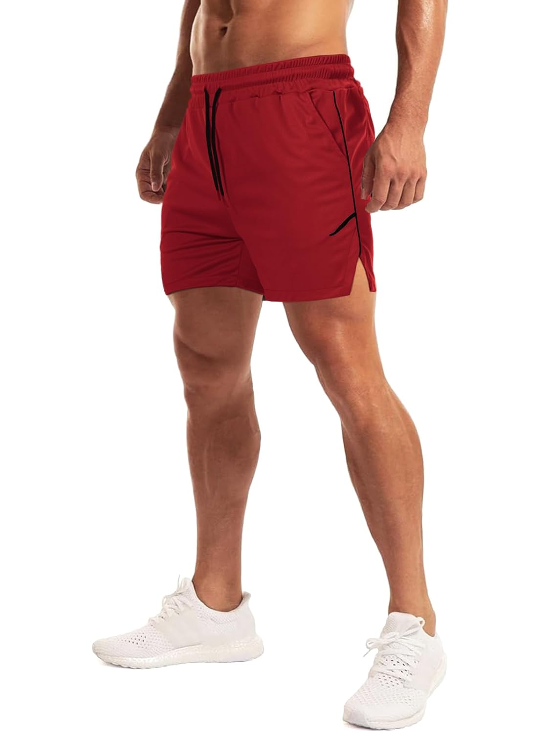 Aolesy Short masculino de treino com bolso com zíper de 12,7 cm, leve, para academia, corrida, sem forro, para musculação, shorts atléticos em promoção! Veja a oferta e mais achadinhos de Shorts & Bermudas 5 Hoje é o melhor dia para comprar Aolesy Short masculino de treino com bolso com zíper de 12,7 cm, leve, para academia, corrida, sem forro, para musculação, shorts atléticos com aquele preço maroto! Promoção! Aproveite a oferta! 5