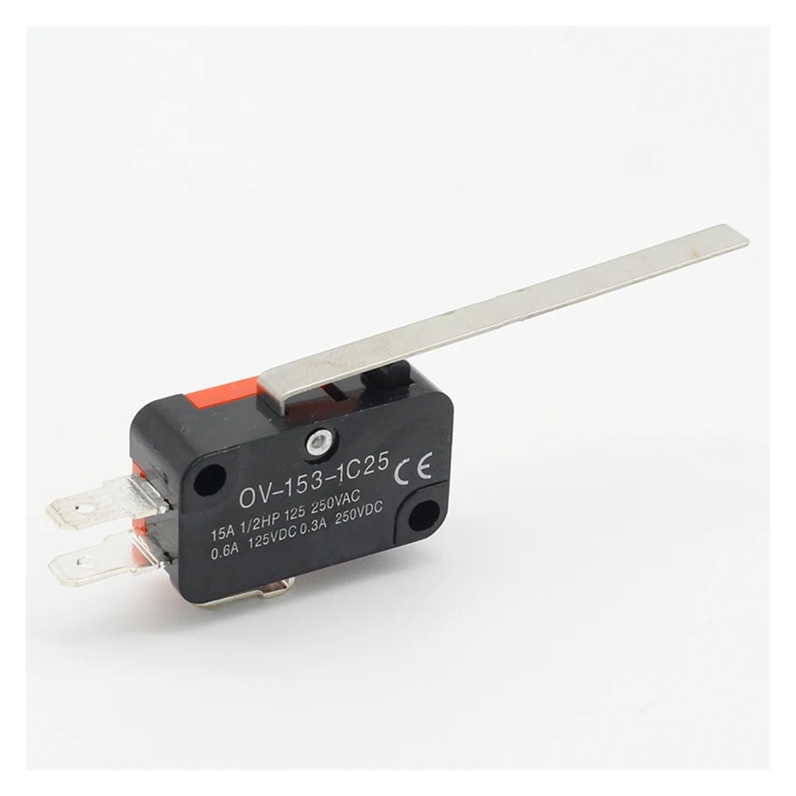 10pcs/lot,OV-153-1C25 Limit Switches,Long Straight Hinge Lever Type SPDT Micro Switch Mayitr for Electronic Measuring Appliance