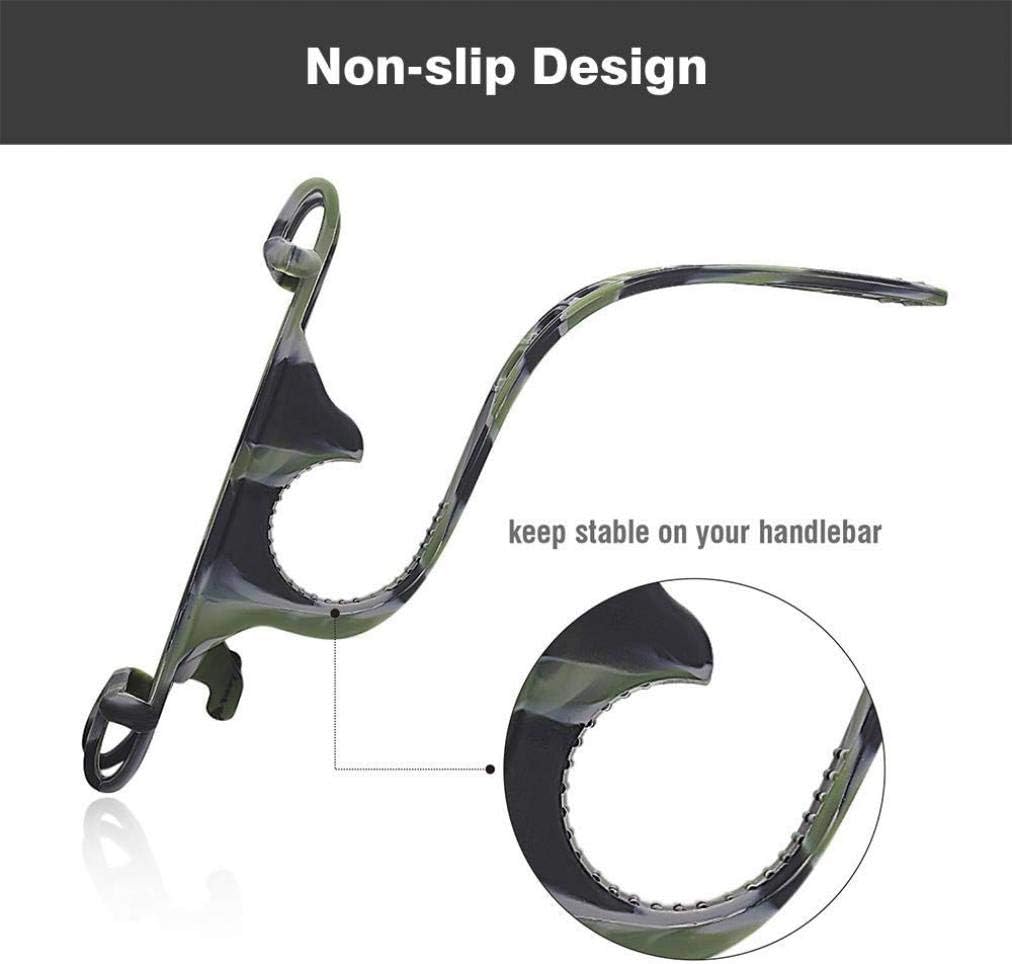 Bicycle Mount Handlebar Silicone Holder for Pixel 4a 5G - Bike Non-Slip Strap Shockproof Compatible with Google Pixel 4a 5G