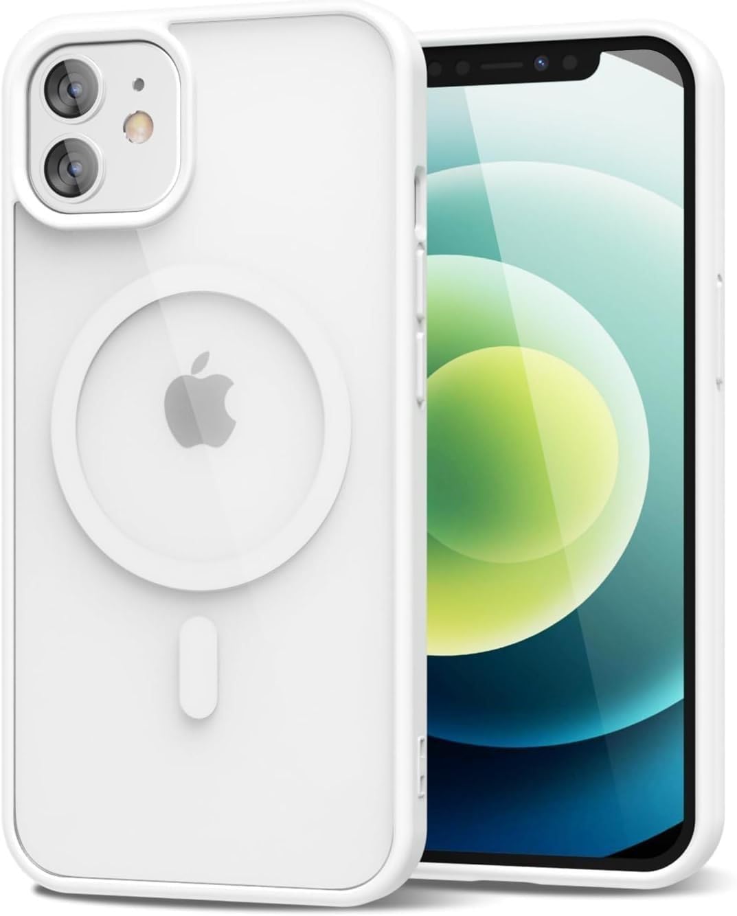 Compatible with iPhone 12 12 Pro Full Range Magnetic Phone Cases Supporting MagSafe Military Grade Drop Protection Fully