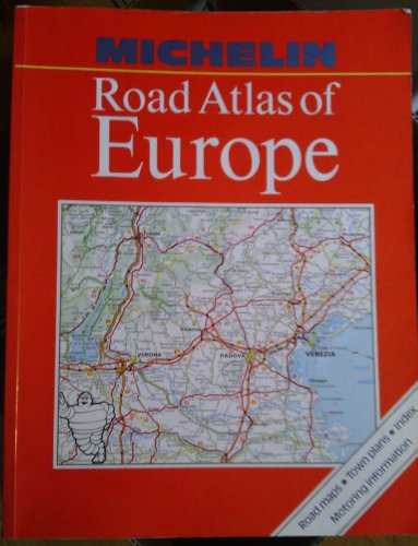 Michelin Road Atlas Europe 0600560201 Book Cover