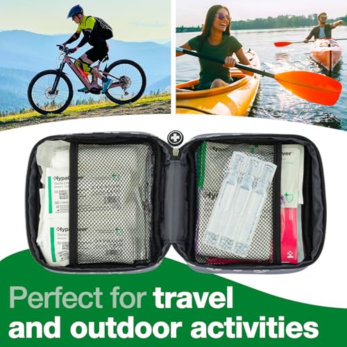 Safety First Aid Group Car & Travel First Aid Kit - Vehicle Essentials for Family Road Trips, New Drivers, Long Drives in Water-Resistant Bag - Image 6