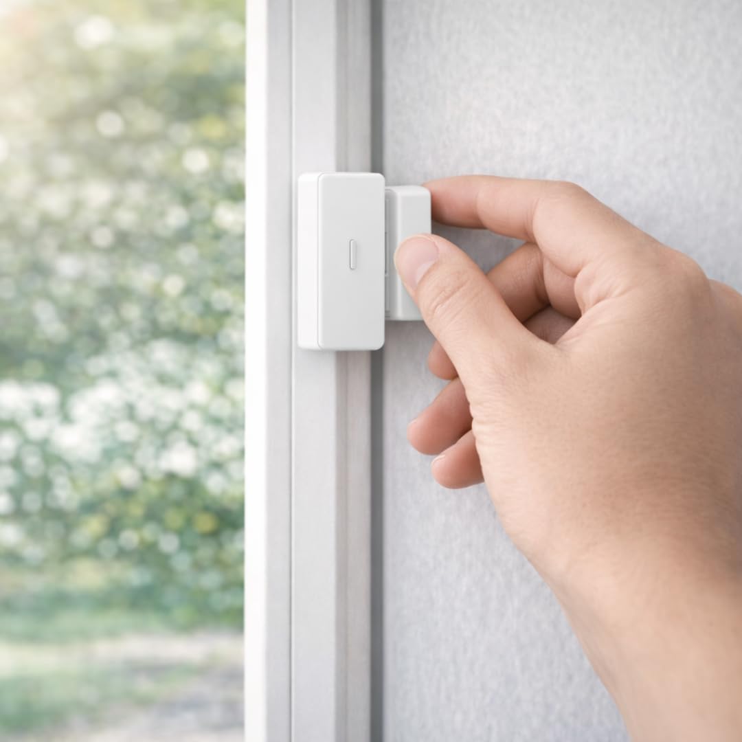Daewoo Security - Pack Alarme Maison WiFi Vigilia VIG103 – sans Fil sans Abonnement, Caméra Full HD, Sirène Extérieure, Détecteurs Mouvement & Ouverture, Compatible Animaux, App Mobile