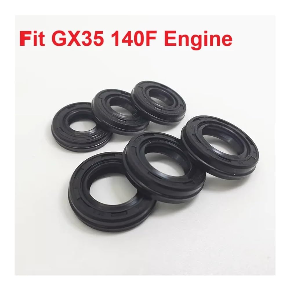 Sellos de Aceite del cigüeñal Aptos for cortacésped GX35 GX35 140F 35,8 CC, Motor pequeño de 4 Tiempos(50 Pairs)