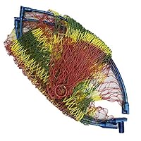 Amazon | 四つ折り 64チタン 玉枠 50cm+PE10号 カラフル柄