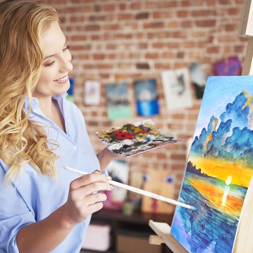 Image of KEFF 32-Pack Bulk Canvas for Painting, 8 of 5x7, 8x10, 9x12, 11x14 Canvas Boards for Painting, Art Supplies for Adults & Kids - 100% Cotton Primed Painting Canvas for Acrylic, Oil, Watercolor, Tempera