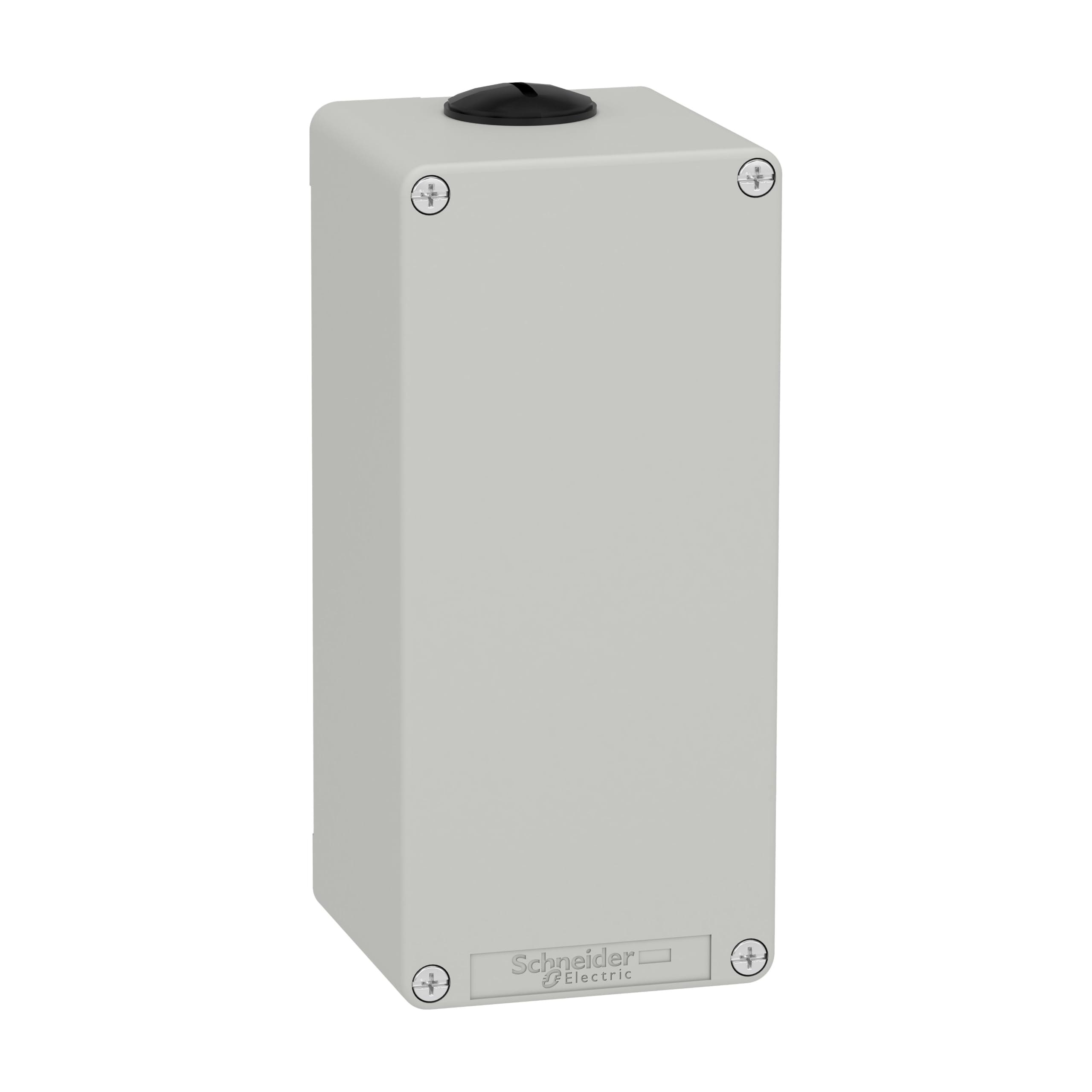 Schneider Electric XAPD34 Pulsantiera in Metallo Grigia M25, Non Forata, UL CSA, 80X175X77