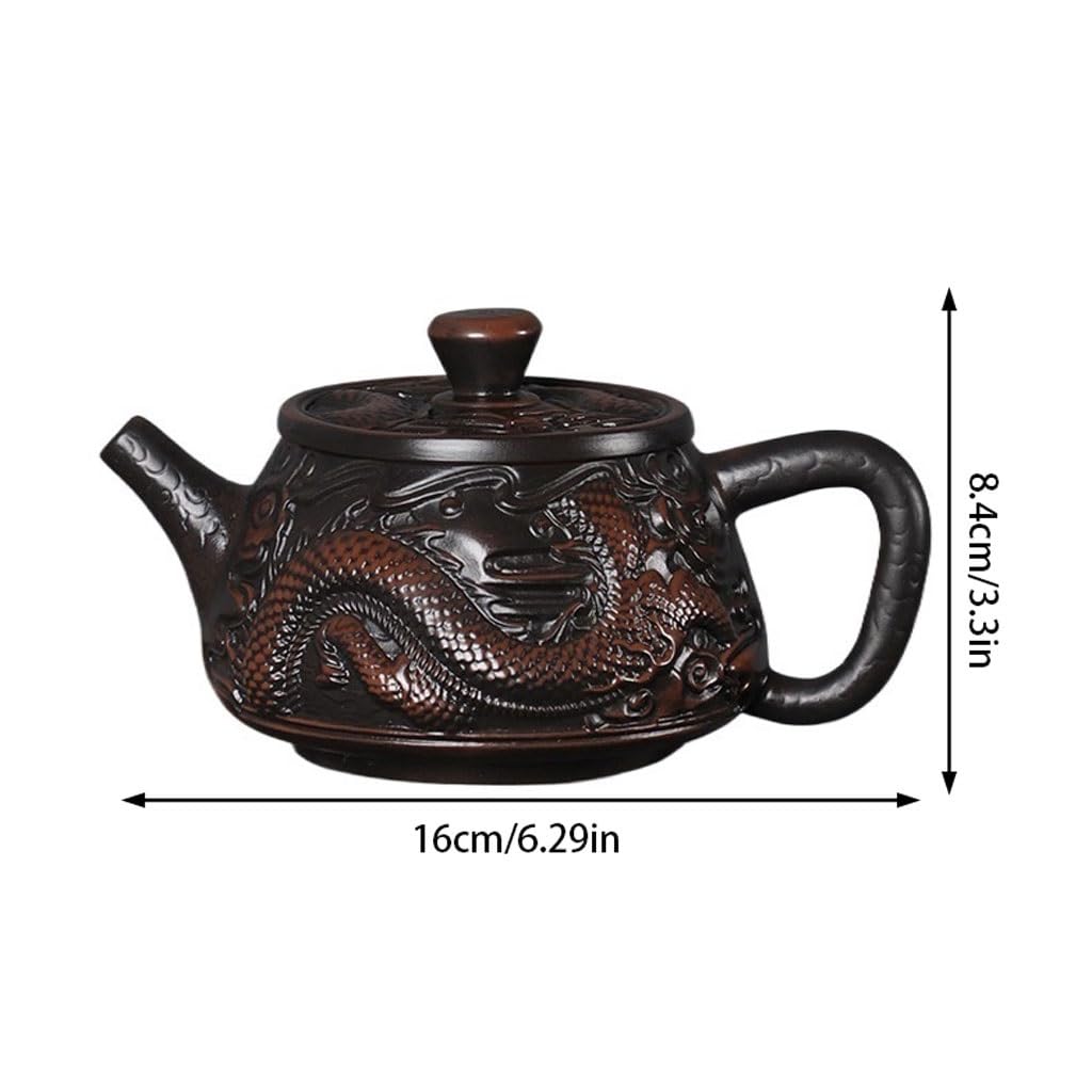Dzbanki do herbaty w stylu chińskim Zestaw do parzenia herbaty w domu Czajnik z filtrem Nadaje się do herbaty czarnej Herbata zielona Herbata Oolong Czajnik