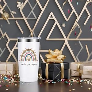 Teacher Gifts for Women, Men, Teacher Appreciation Gifts from Students, Teacher Christmas Gifts, Teacher Birthday Gifts, Back to School Gifts, 20oz Insulated Teacher Tumbler Coffee Cup Teacher Gifts for Women Men Teacher Appreciation Gifts from Students Teacher Christmas Gifts Teacher Birthday Gifts Back to School Gifts 20oz Insulated Teacher Tumbler Coffee Cup