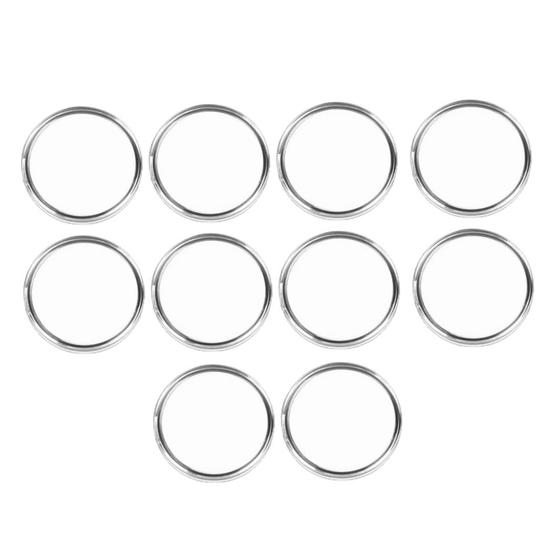 Weduspaty Coin Capsules, Coin Capsules with Foam Gasket 29mm to 39mm Round Coin Case Holder Collection Container 10PCS, Coin Case
