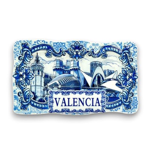 BDM - Imán Nevera Valencia | Diseño de Cerámica 3D| Ciudad de