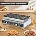 Dyna-Living Commercial Mini Pancake Maker 50PCS Dutch Pancake Maker 1600W Mini Pancakes Maker Machine, Restaurant Dorayaki Maker Stainless Steel Poffertjes Maker, Non-stick Coating