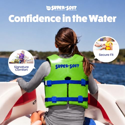 TRC Recreation Super Soft Child Size Medium Life Jacket, USCG-Approved - image 4