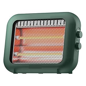 MOVOLS Electric Space Heaters, Small Sun Heater Home Energy-saving Power-saving Fireplace Small Desktop Roaster Fast Heating Electric Heater