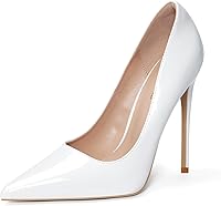 Elisabet Tang Women's Pointed Toe Stiletto Pumps 4.7 Inch Sexy High Heels Party Shoes