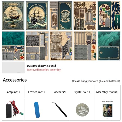 FASTSPOK Ocean Adventure Book Nook Kit thumbnail 4