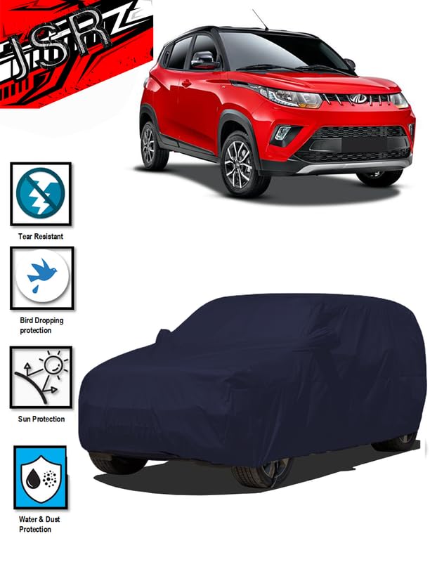 Image of J S R Waterproof Body Car Cover for Mahindra KUV100