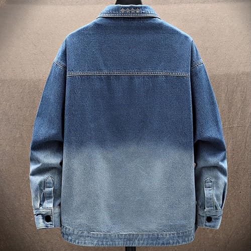 Chaqueta vaquera vintage masculina DGHM-JLMY miniatura 4