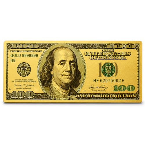 $100 US Dollar Bill Iman Refrigerador 6 Pulgadas NYC